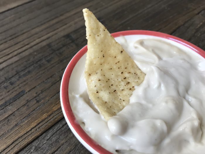 white queso dip